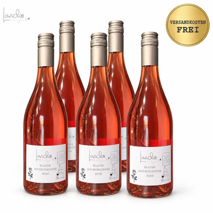 Lando’s Blauer Spätburgunder Rosé – 6er-Kiste, versandkostenfrei
