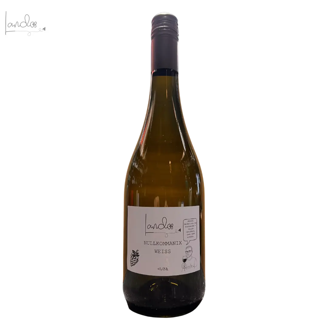 Lando's Nullkommanix Weiss (Entalkoholisierter Weisswein) Kilian Hunn