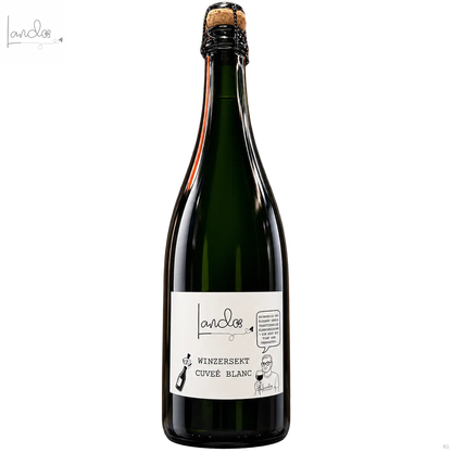 Lando’s Winzersekt Cuvée Blanc – freigestelltes Produktbild