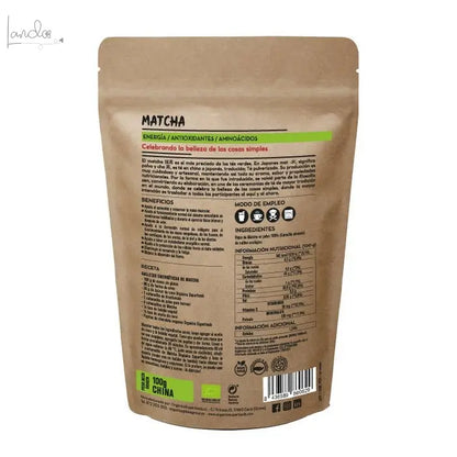 Matcha Pulver – 100 g Orgánica Superfoods SL