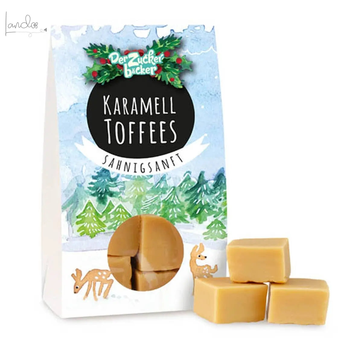 Naschportion Karamell Toffees Sahne Vanille Der Zuckerbäcker