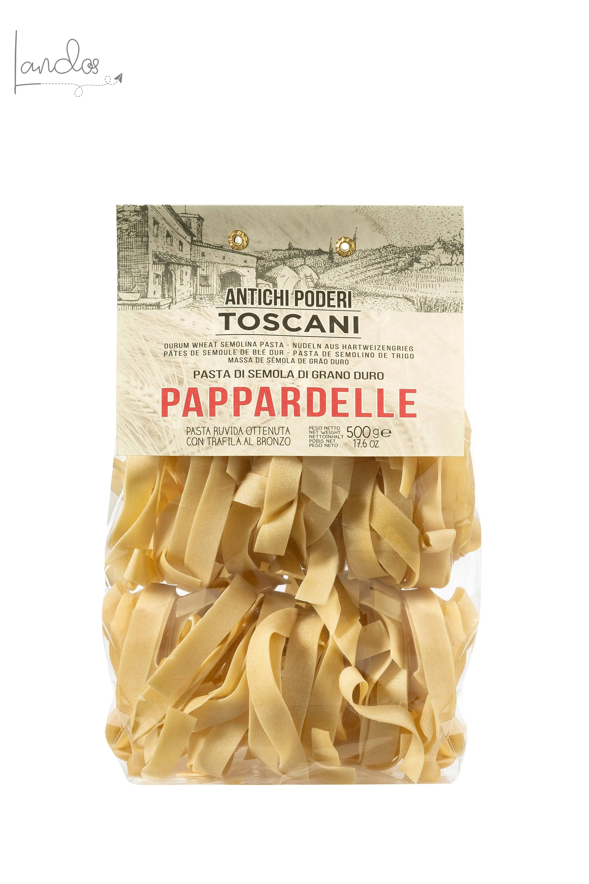 Pappardelle zu einem Knäuel Antico Pastificio Morelli 1860