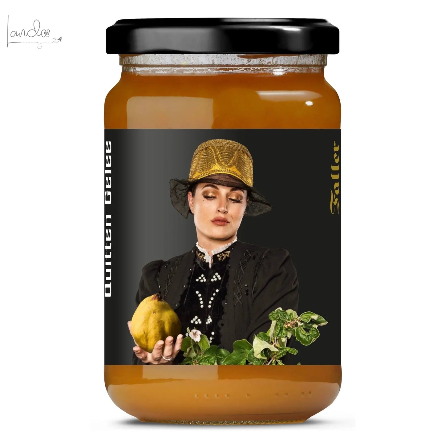 Quitten Gelee Schwarzwaldtracht 330g Faller Konfitüren