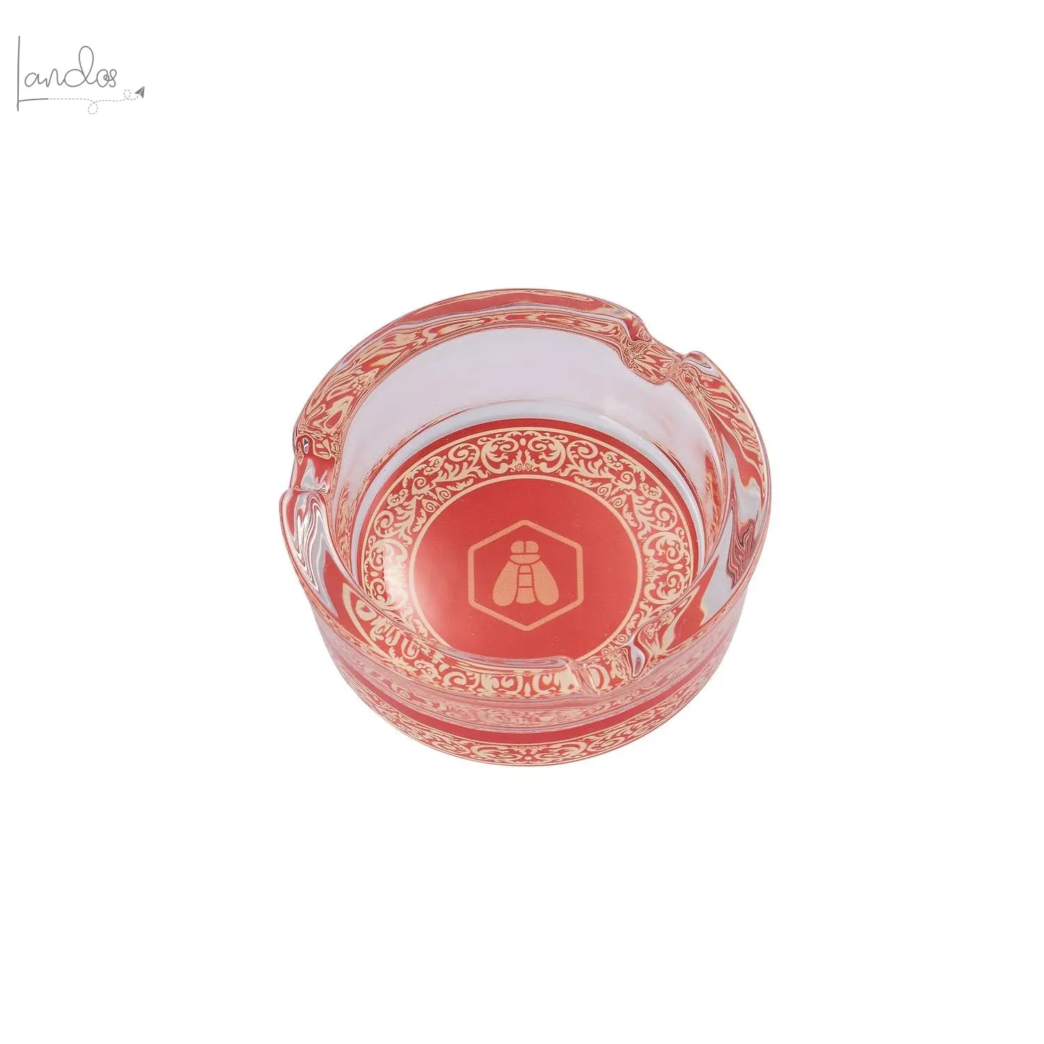 Runder Aschenbecher aus Glas von Laguiole Laguiole