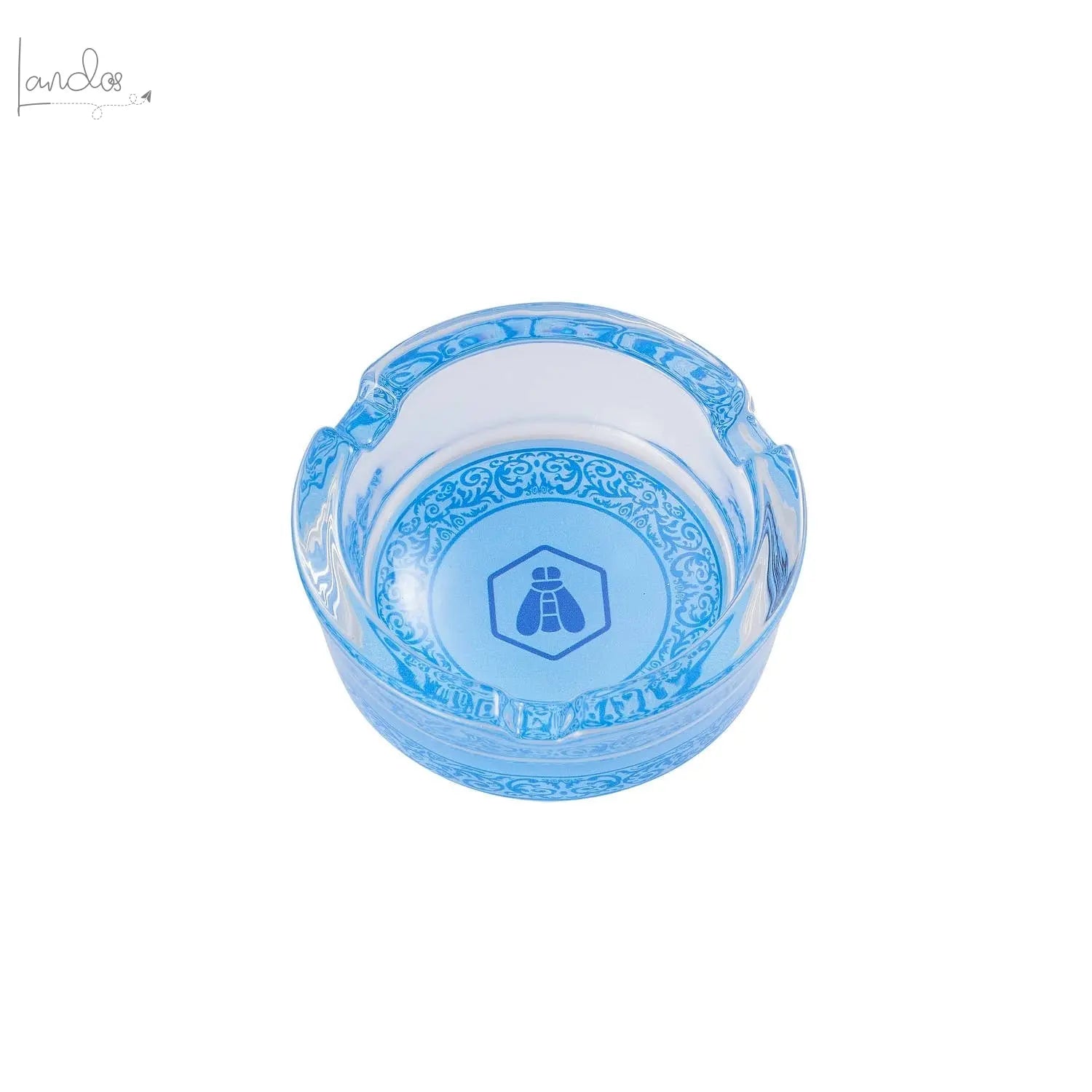 Runder Aschenbecher aus Glas von Laguiole Laguiole