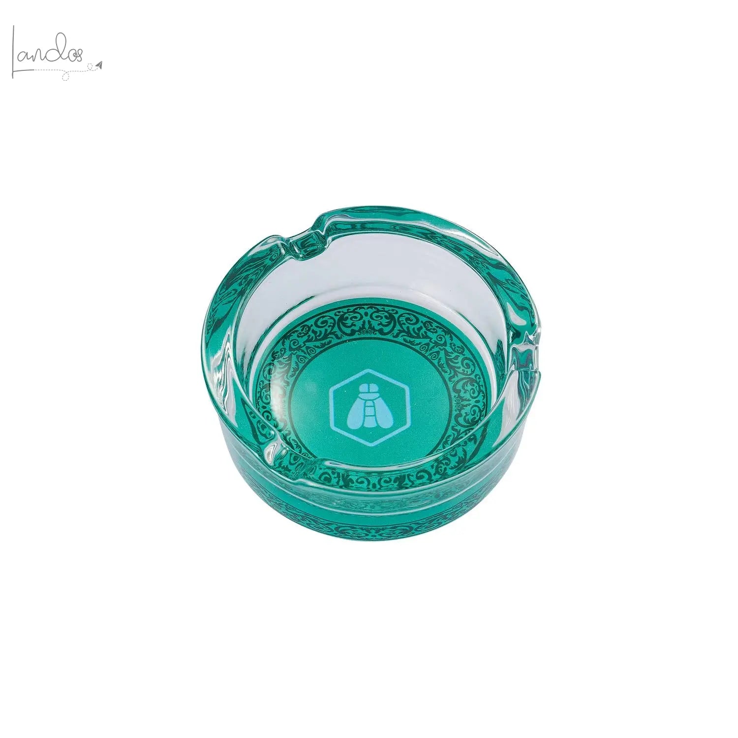 Runder Aschenbecher aus Glas von Laguiole Laguiole