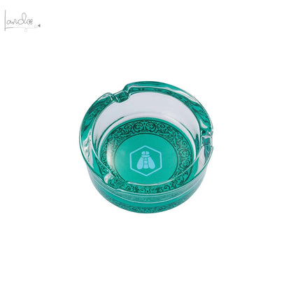 Runder Aschenbecher aus Glas von Laguiole Laguiole