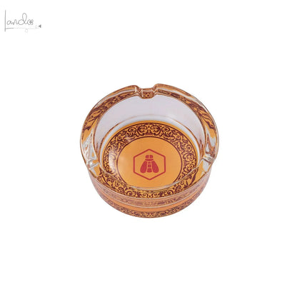 Runder Aschenbecher aus Glas von Laguiole Laguiole