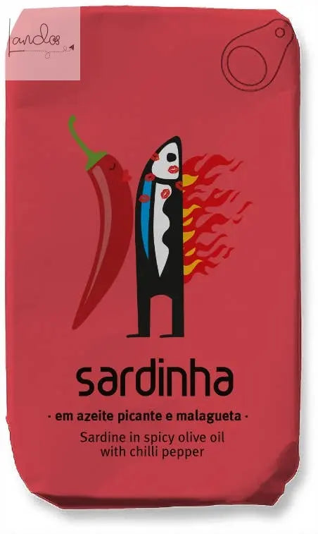 Sardine in spicy olive oil and chili pepper Sardinha