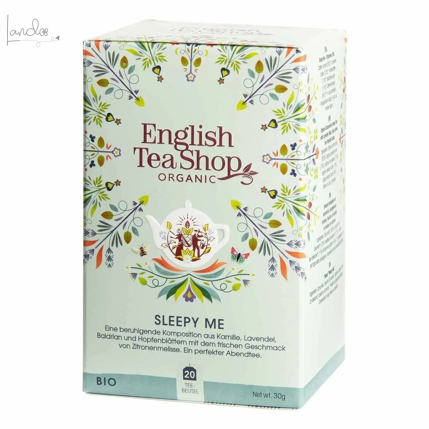 Sleepy Me, aus nachhaltigem Anbau Wellness Tea, 20 Tea Bags English Tea Shop