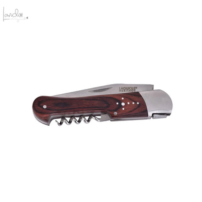 Sommelier-Taschenmesser Laguiole – Griff aus Pakkawood mit Etui Laguiole
