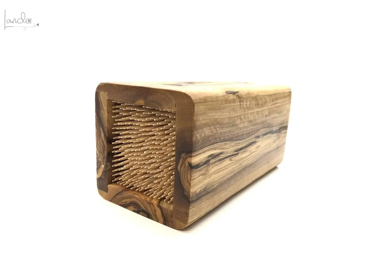Utensilienblock  DESIGN für Küchenutensilien, aus Olivenholz olivenholz-erleben