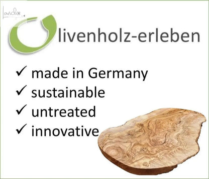 Utensilienblock  DESIGN für Küchenutensilien, aus Olivenholz olivenholz-erleben