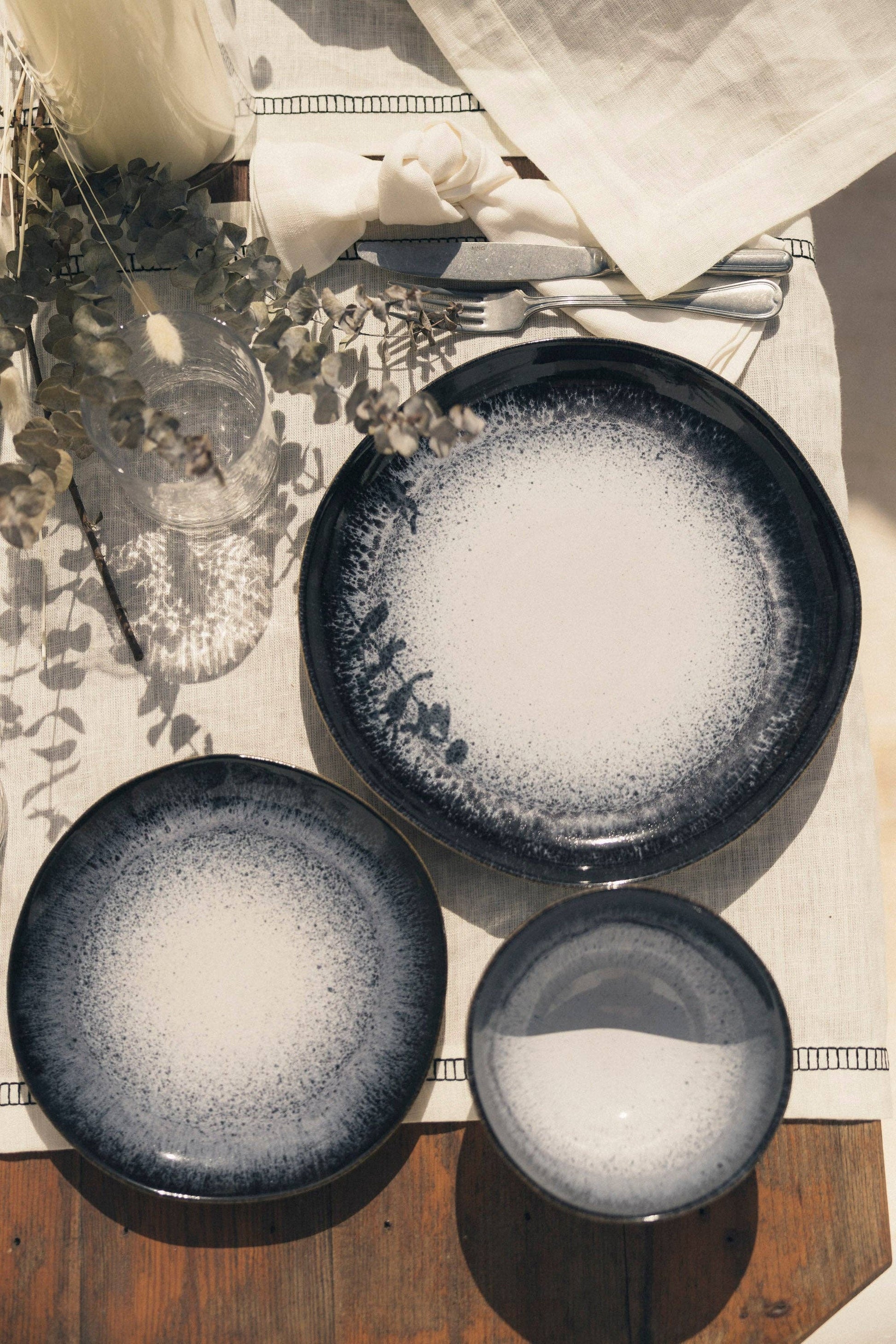 Big plate Sombra grain by grain