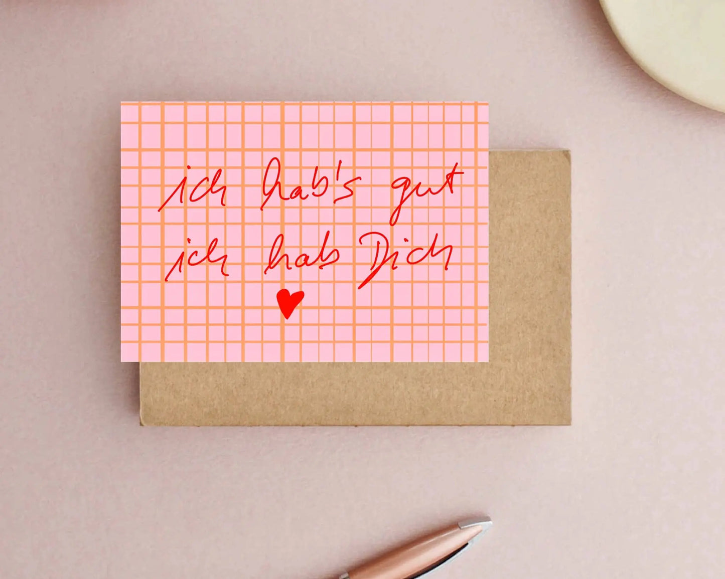 *I'm lucky to have you* Postcard Ute Arnold / Hej.Ibiza