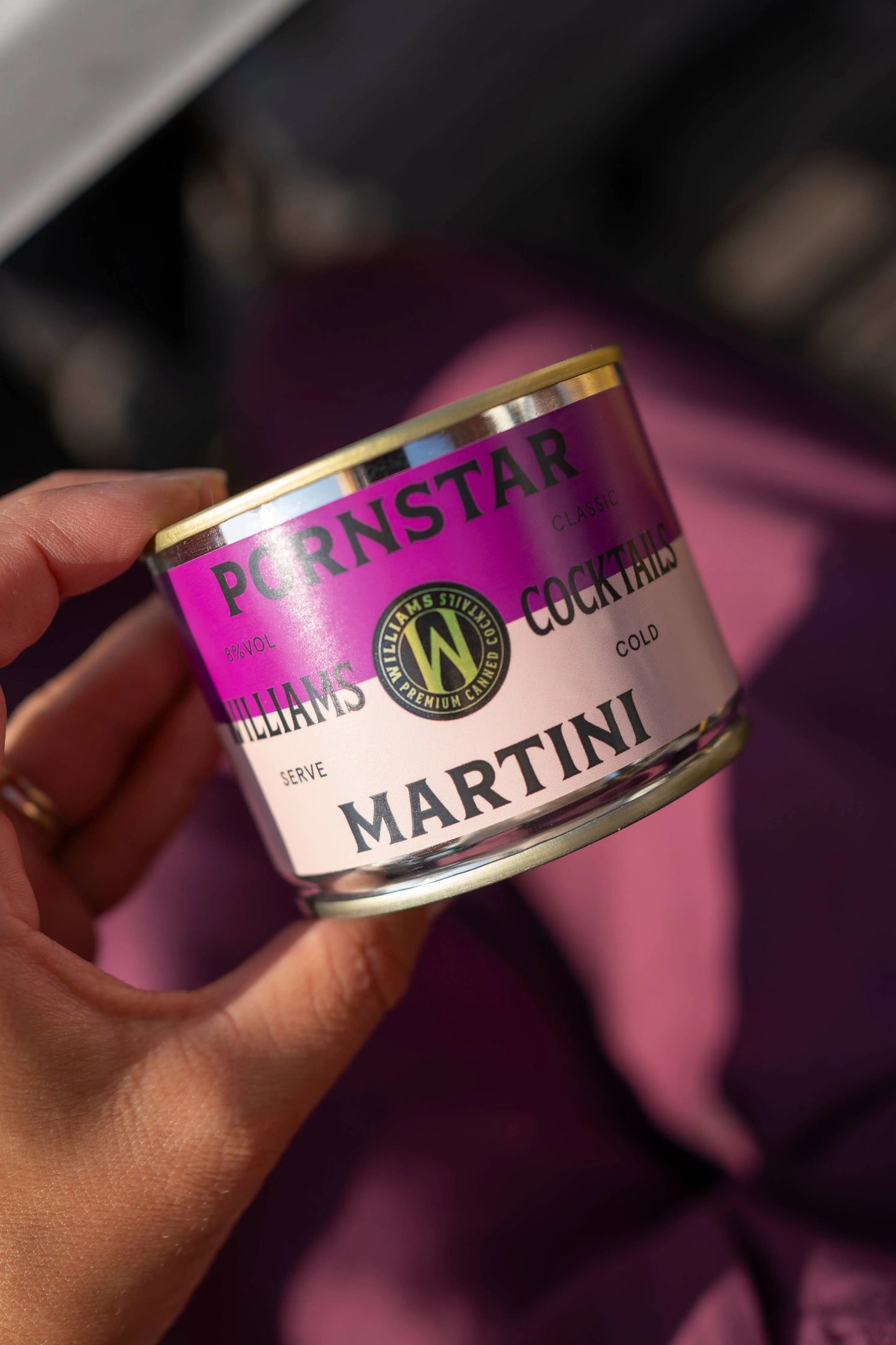 Pornstar Martini Cocktail Williams Premium Canned Cocktails