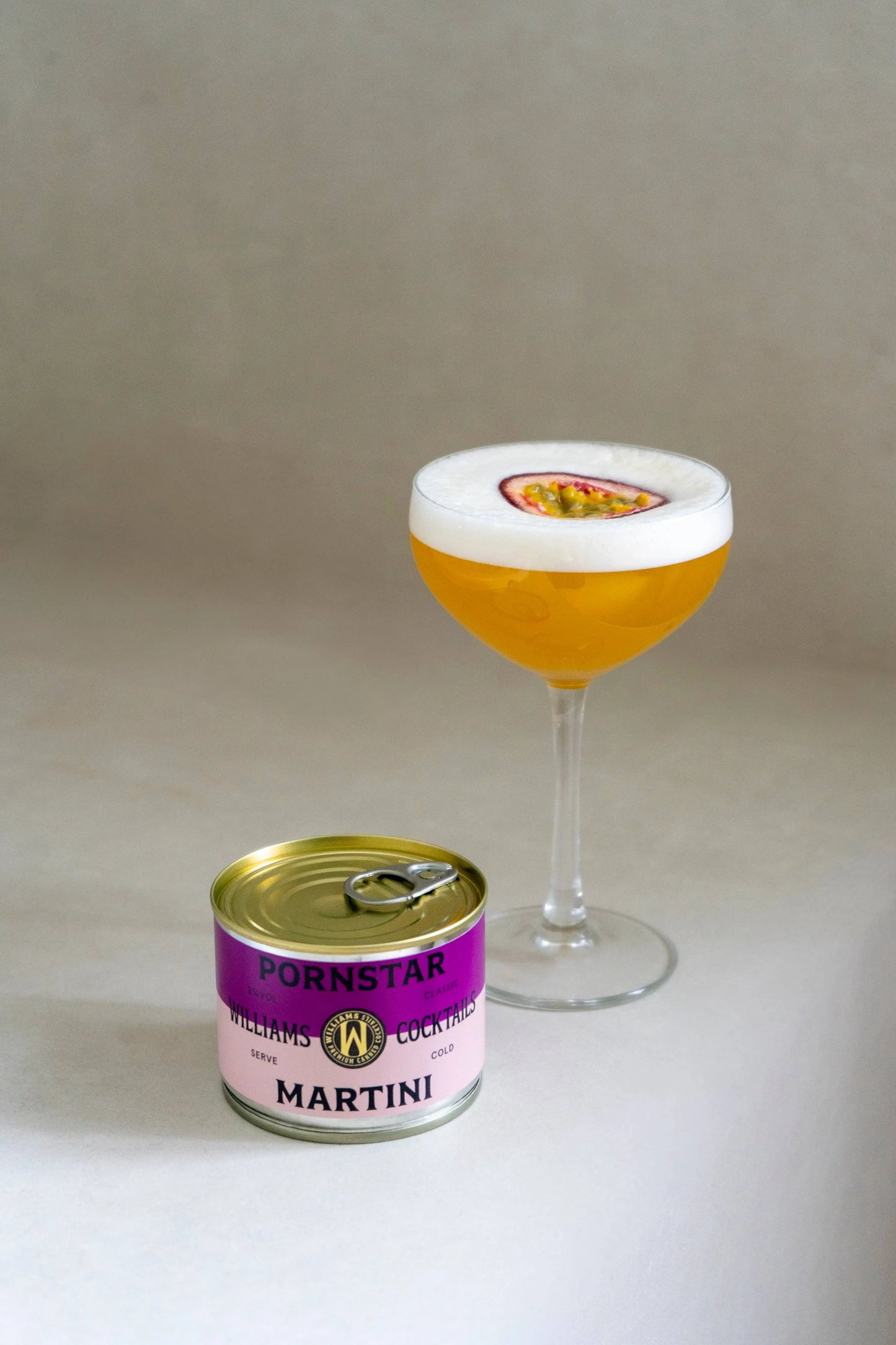 Pornstar Martini Cocktail Williams Premium Canned Cocktails