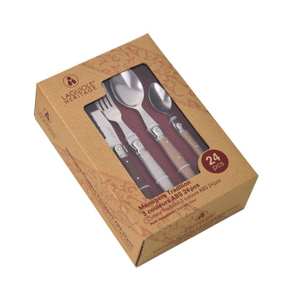24-piece cutlery set LAGUIOLE HERITAGE